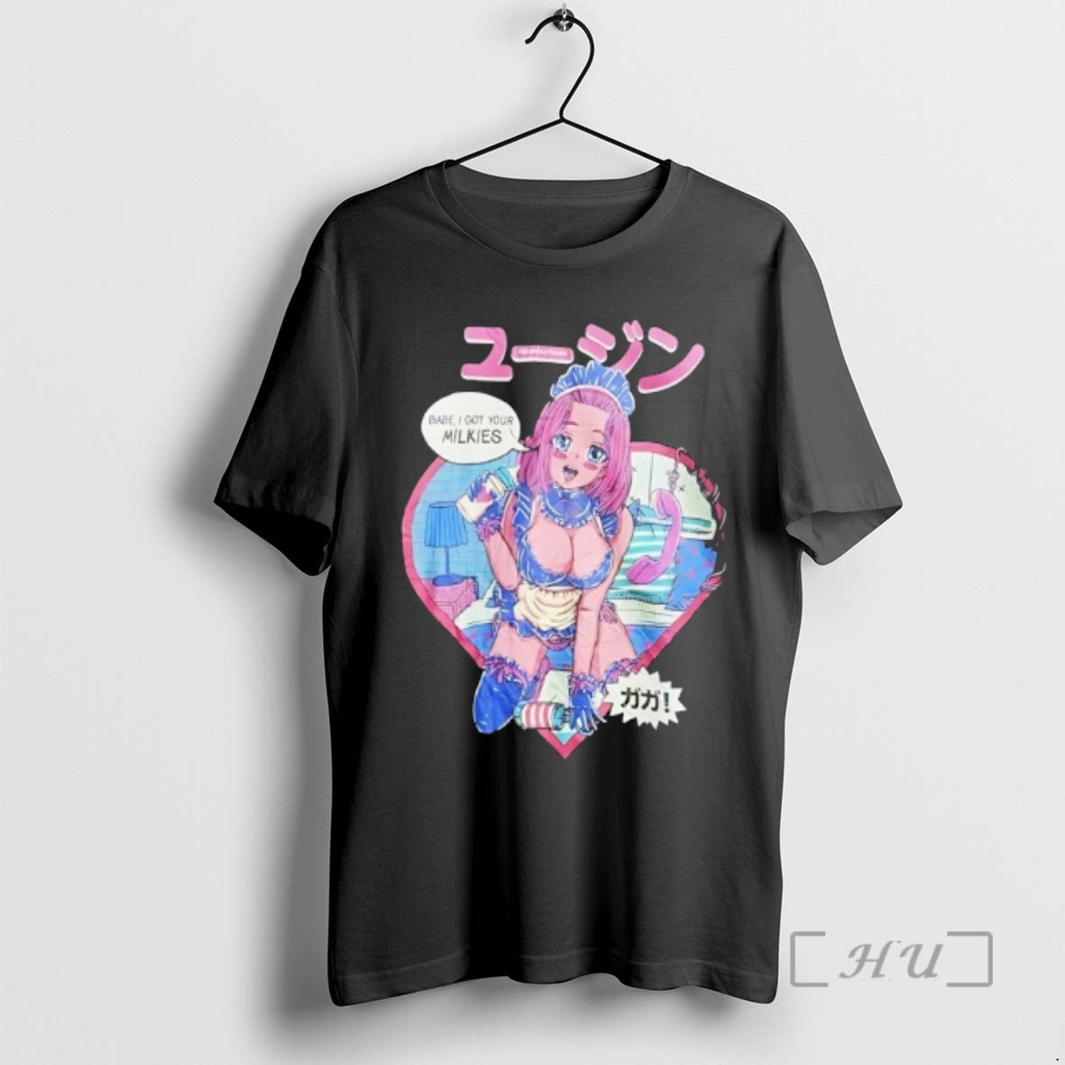 Officials Babe I Got Your Milkies Anime T-Shirts, Hoodie, Sweatshirt | PopFlextees.com