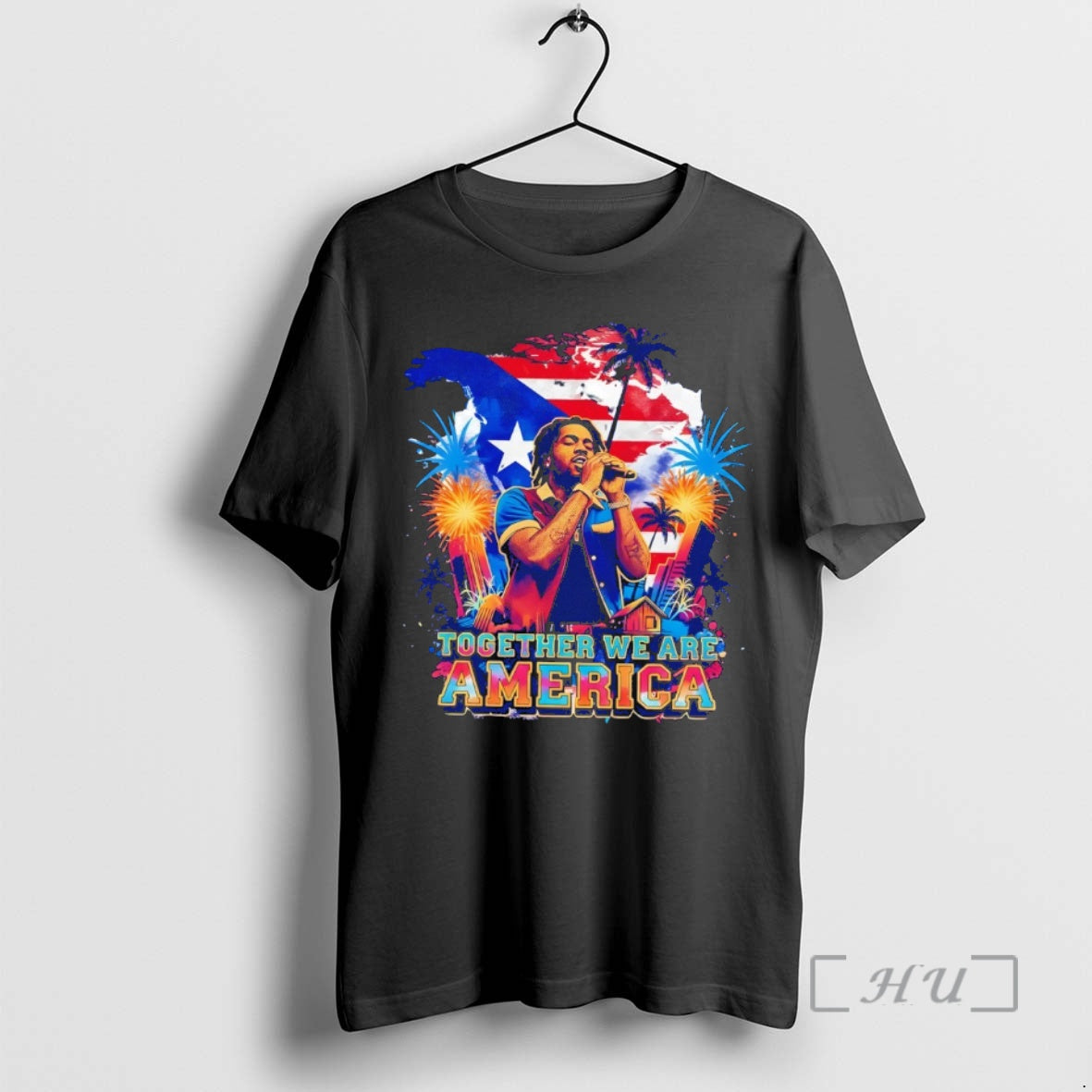 Officials Bad Bunny Benito Together We Are America Vintage T-Shirts, Hoodie, Sweatshirt | PopFlextees.com