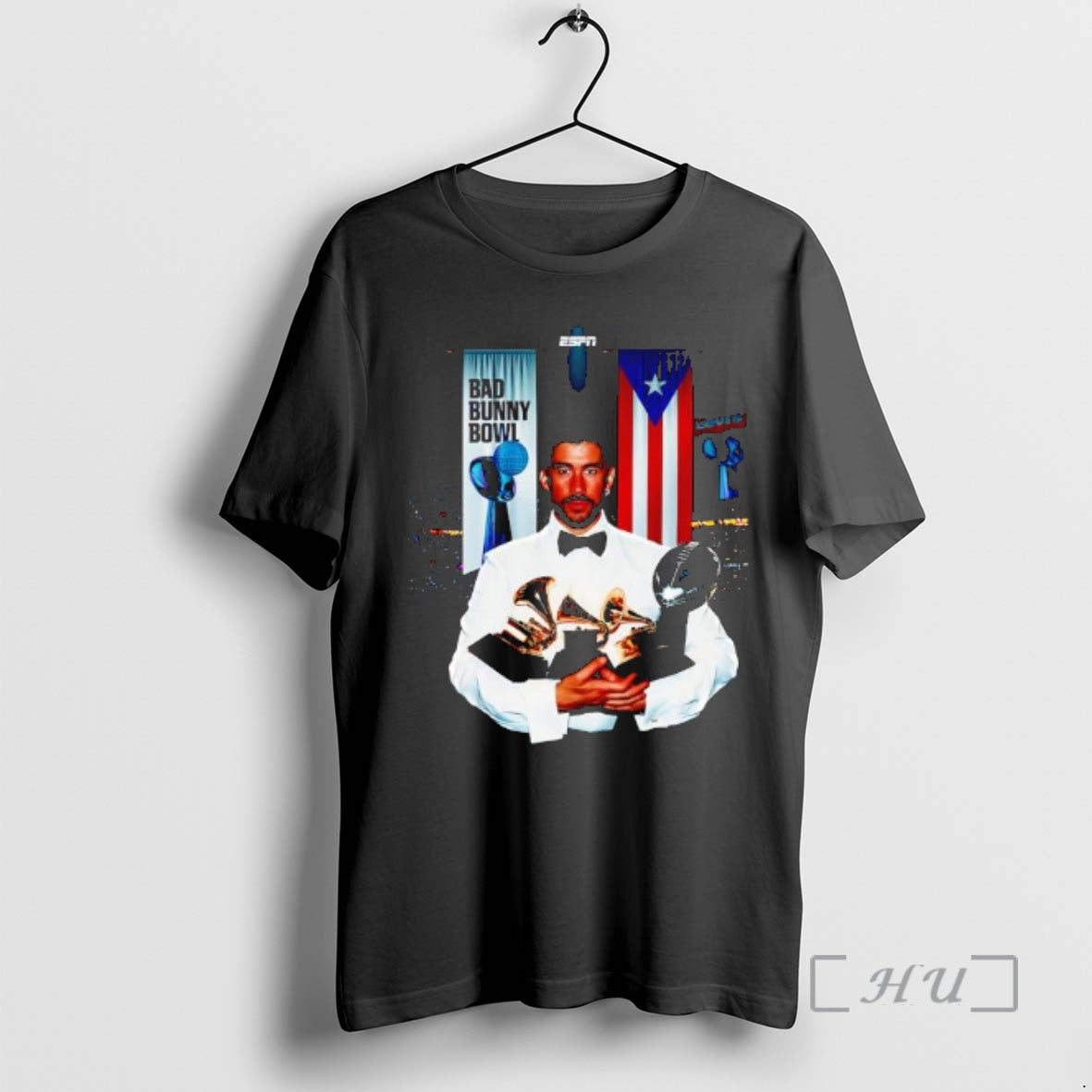 Officials Bad Bunny Bowl The Grammys Graphic T-Shirts, Hoodie, Sweatshirt | PopFlextees.com