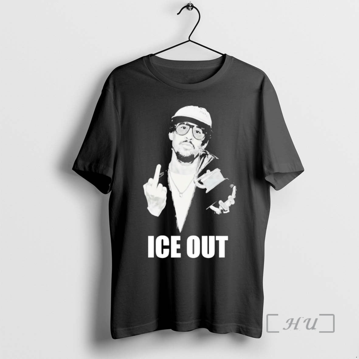 Officials Bad Bunny Grammys Ice Out T-Shirts, Hoodie, Sweatshirt | PopFlextees.com