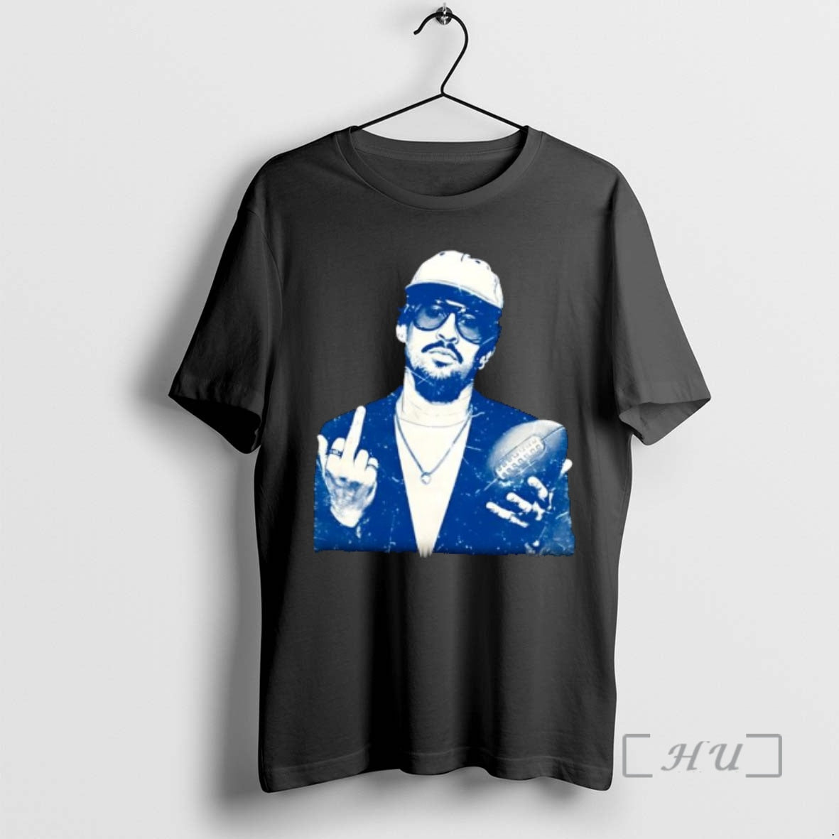 Officials Bad Bunny Middle Finger Football Benito Bowl 2026 Halftime Show Premium T Shirts Sweater Hoodie, Sweatshirt