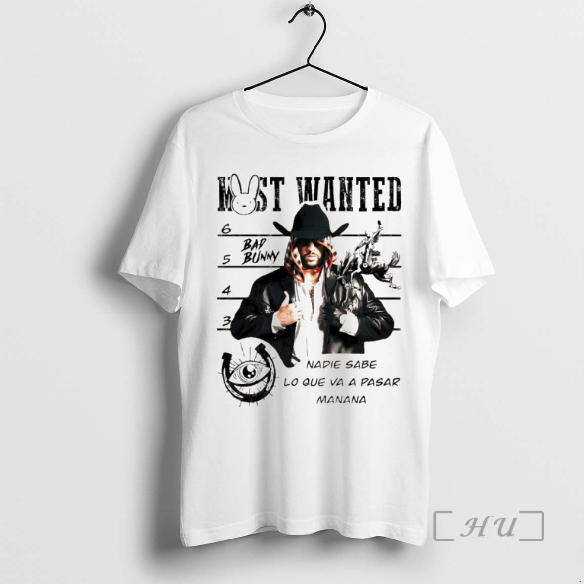 Officials Bad Bunny Most Wanted Nadie Sabe Lo Que Va A Pasar Manana Premium T-Shirts, Hoodie, Sweatshirt | PopFlextees.com