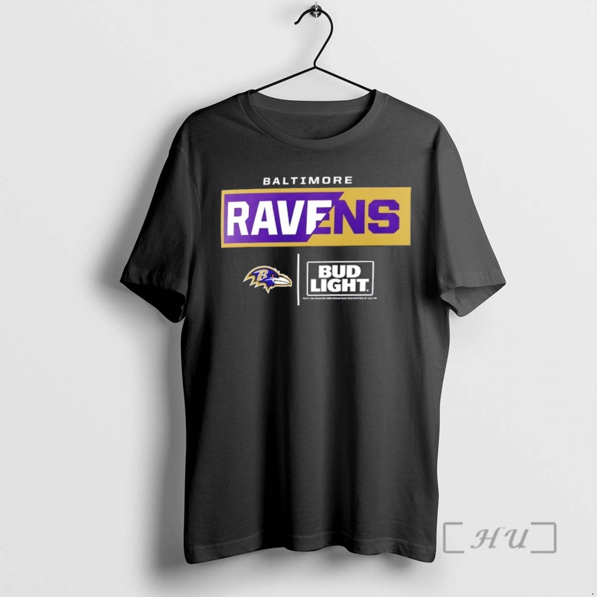 Officials Baltimore Ravens National Football League X Bud Light Logo T-Shirts, Hoodie, Sweatshirt | PopFlextees.com