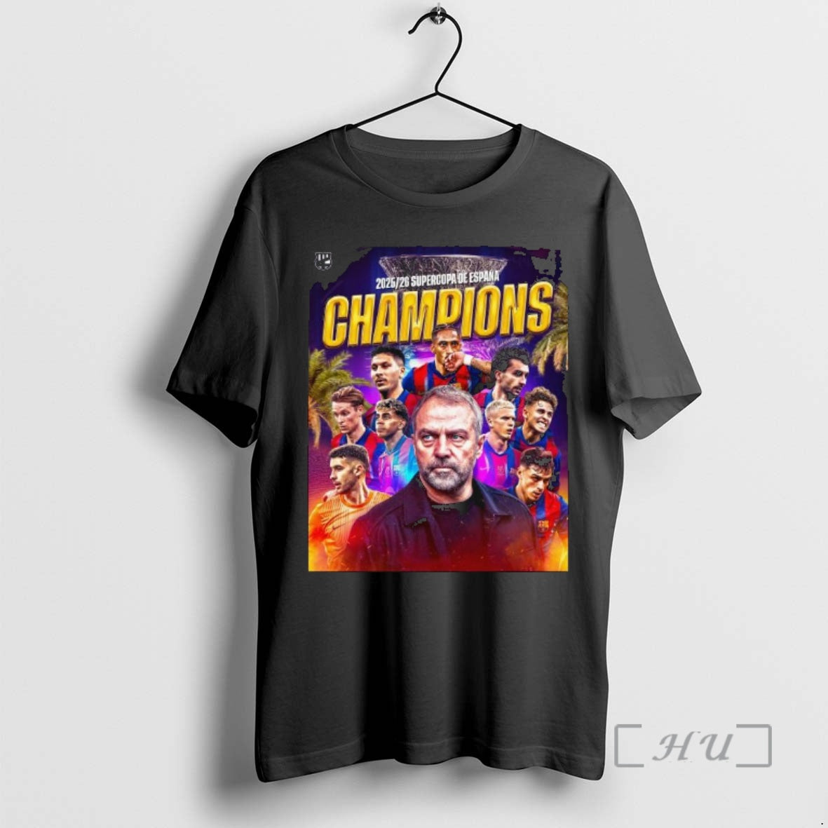 Officials Barcelona Fc 2025 2026 Supercopa De Espana Champions T-Shirts, Hoodie, Sweatshirt | PopFlextees.com