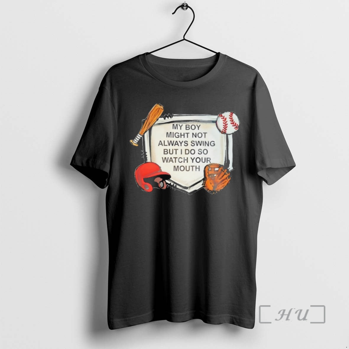 Officials Baseball Gear My Boy Might Not Always Swing But I Do So Watch Your T-Shirts, Hoodie, Sweatshirt | PopFlextees.com