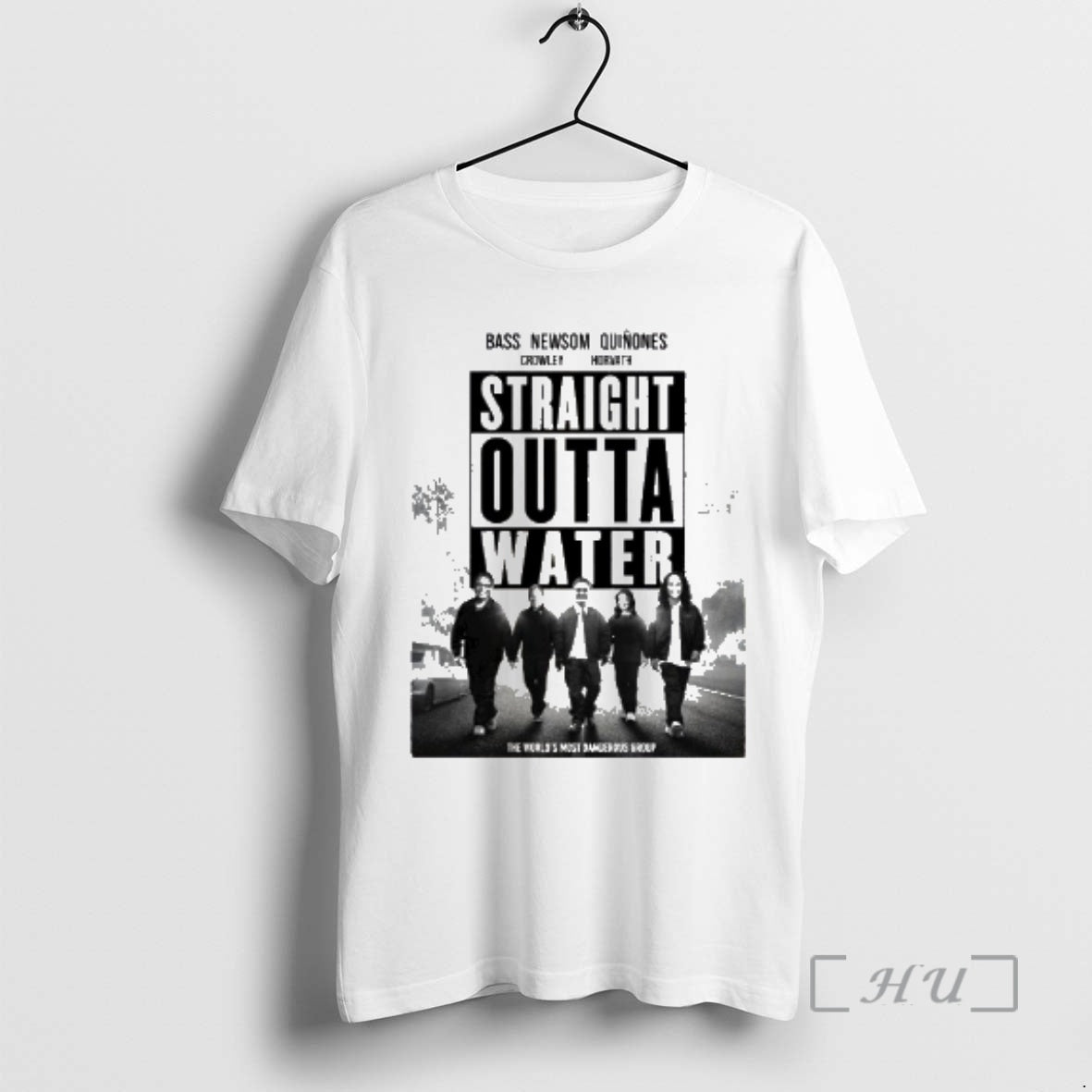 Officials Bass Newsom Quinones Straight Outta Water T-Shirts, Hoodie, Sweatshirt | PopFlextees.com