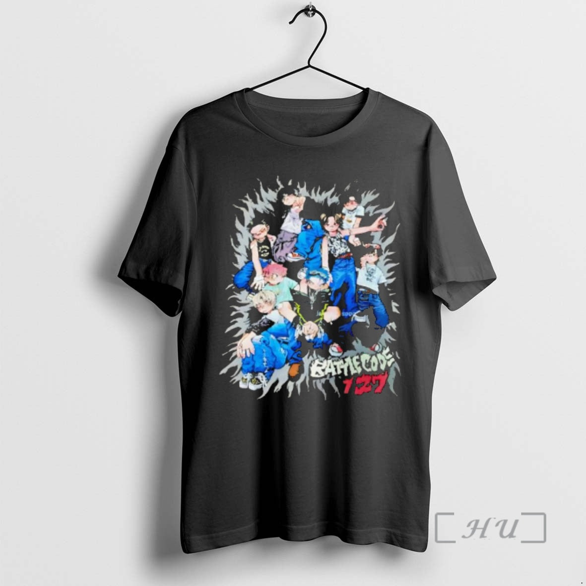Officials Battlecode 127 Anime Boy Group Streetwear Style T-Shirts, Hoodie, Sweatshirt | PopFlextees.com