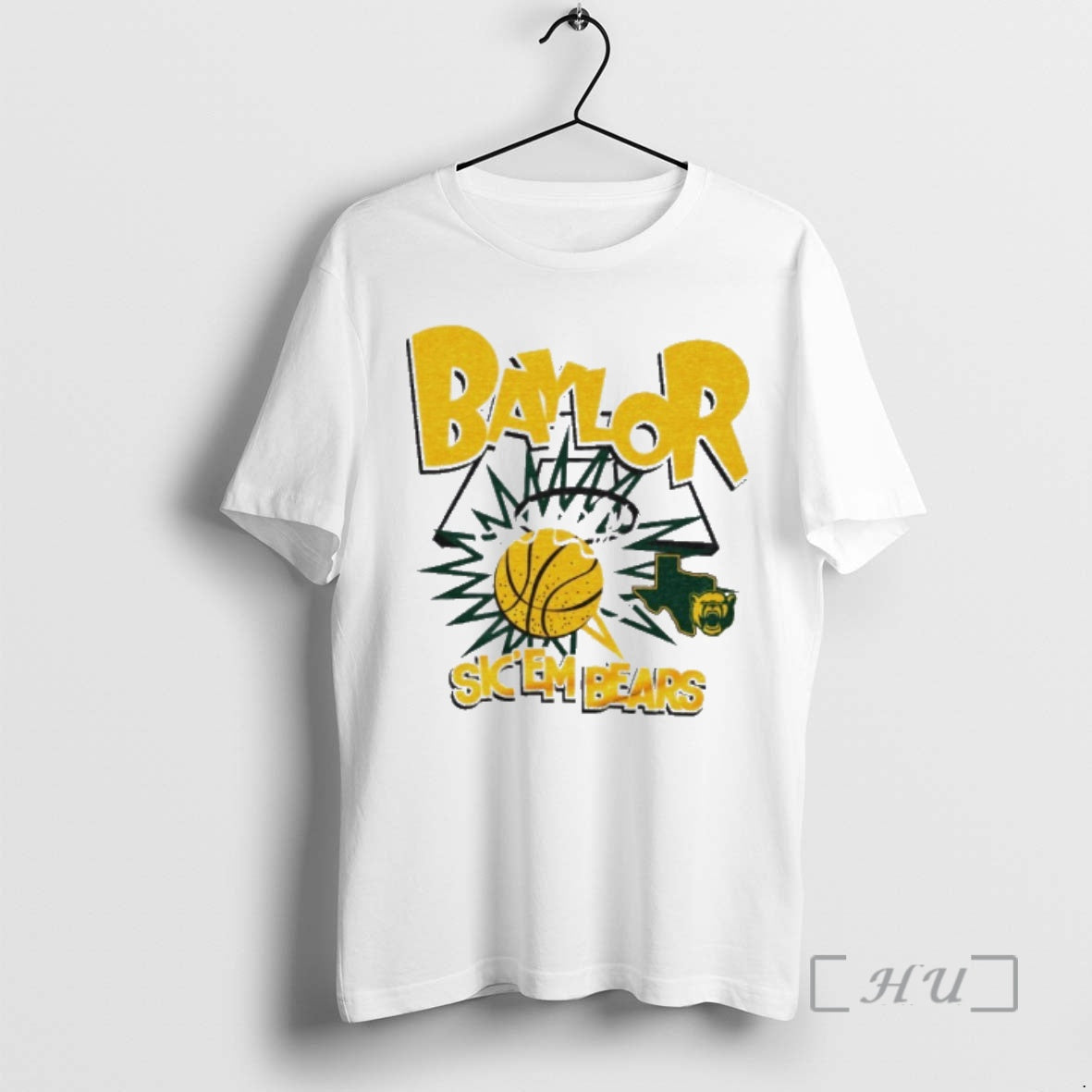 Officials Baylor Bears Nba Slam Sicem Bears T-Shirts, Hoodie, Sweatshirt | PopFlextees.com