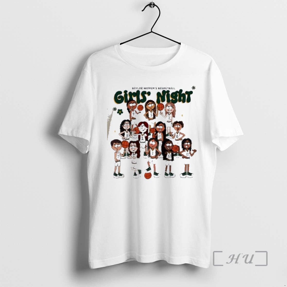 Officials Baylor Womens Basketball Girls Night Caricature Team Players T-Shirts, Hoodie, Sweatshirt | PopFlextees.com