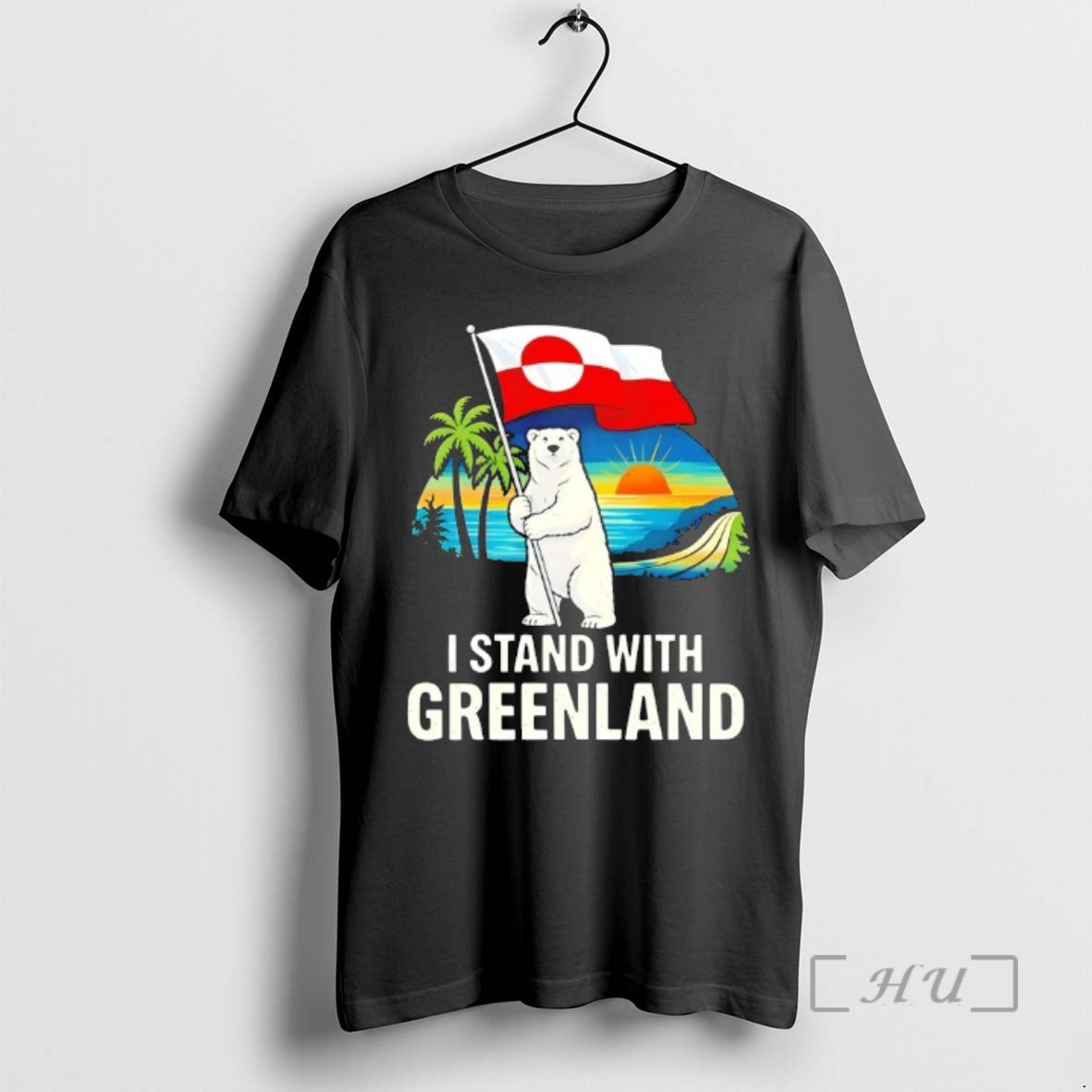 Officials Bear I Stand With Greenland Vintage T-Shirts, Hoodie, Sweatshirt | PopFlextees.com