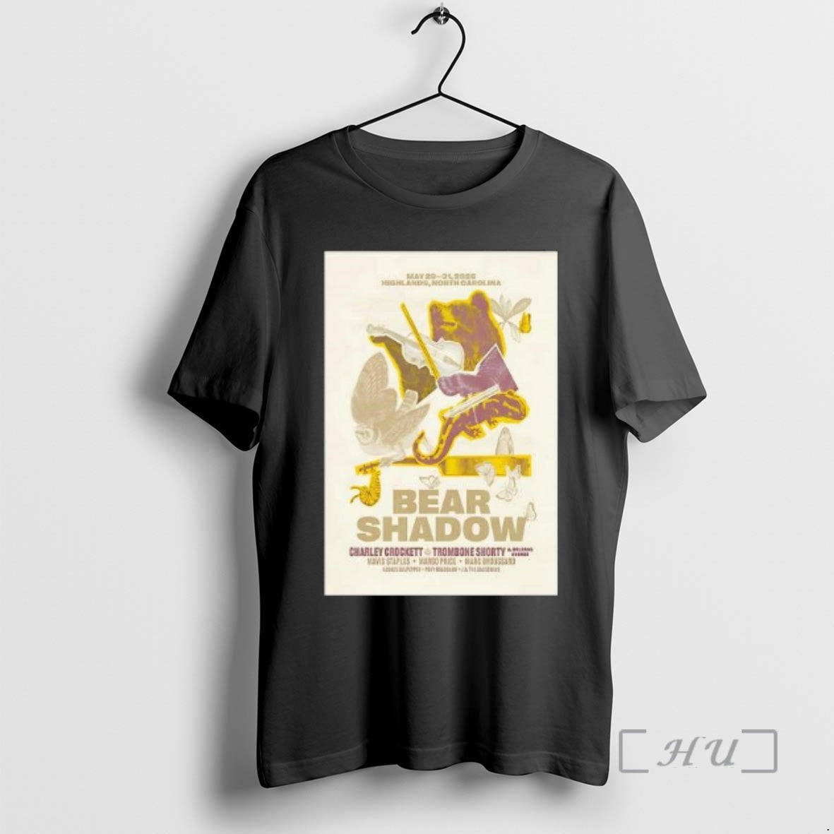 Officials Bear Shadow Festival Shows In Highlands Nc On May 29 31 2026 Premium T-Shirts, Hoodie, Sweatshirt | PopFlextees.com
