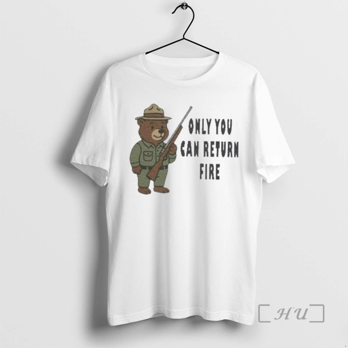 Officials Bear Only You Can Return Fire T-Shirts, Hoodie, Sweatshirt | PopFlextees.com