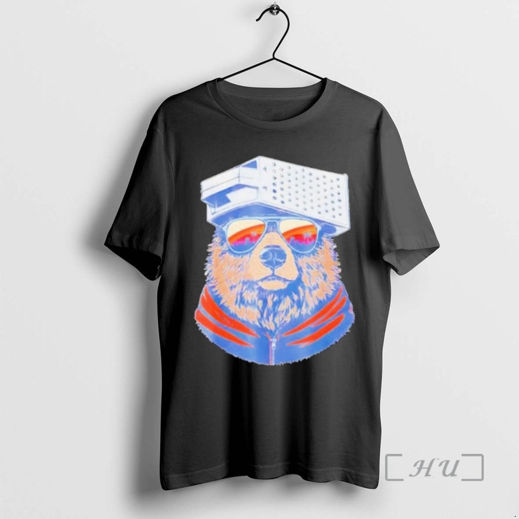 Officials Bear With Cheese Grater Hat And Sunglasses T-Shirts, Hoodie, Sweatshirt | PopFlextees.com