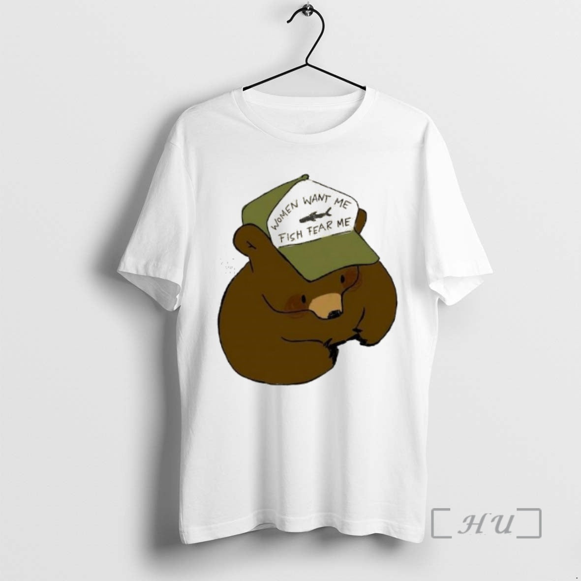 Officials Bear Women Want Me Fish Fear Me Graphic T-Shirts, Hoodie, Sweatshirt | PopFlextees.com