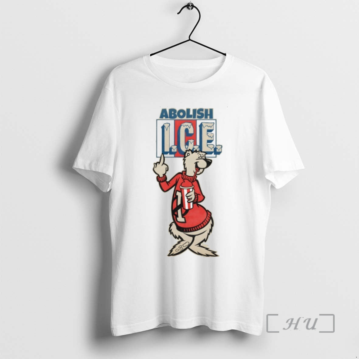 Officials Bears Middle Finger Abolish Ice Vintage T-Shirts, Hoodie, Sweatshirt | PopFlextees.com