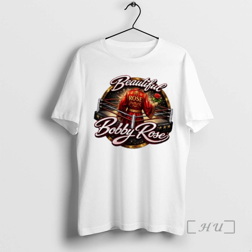 Officials Beautiful Bobby Rose Custom Logo T-Shirts, Hoodie, Sweatshirt | PopFlextees.com