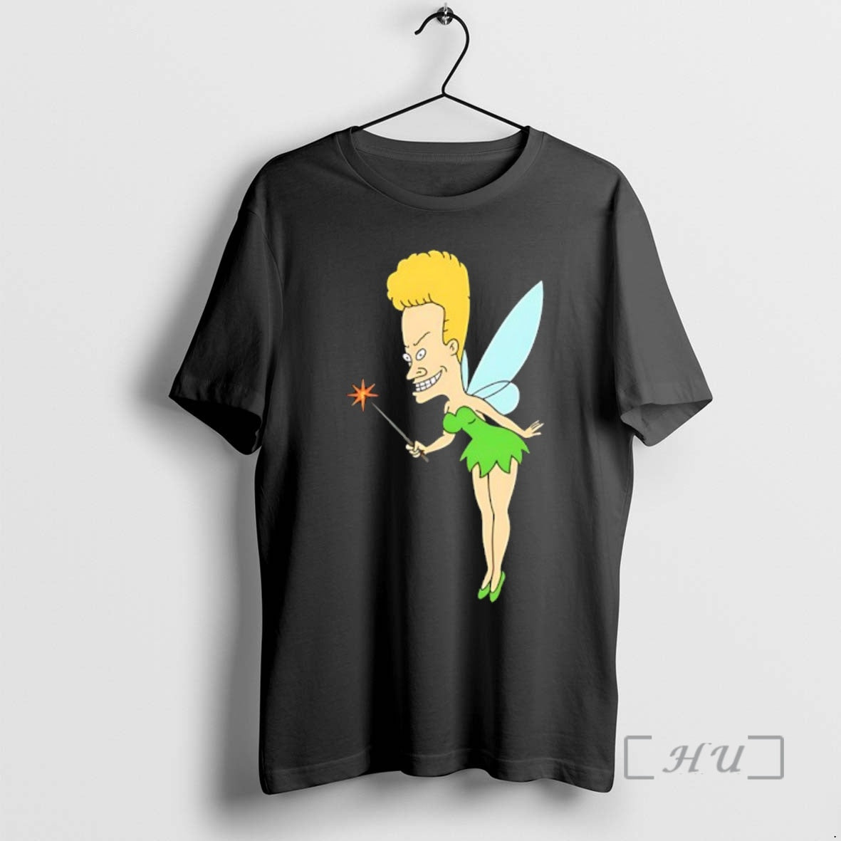 Officials Beavis X Tinker Bell The Cornholio Fairy T-Shirts, Hoodie, Sweatshirt | PopFlextees.com