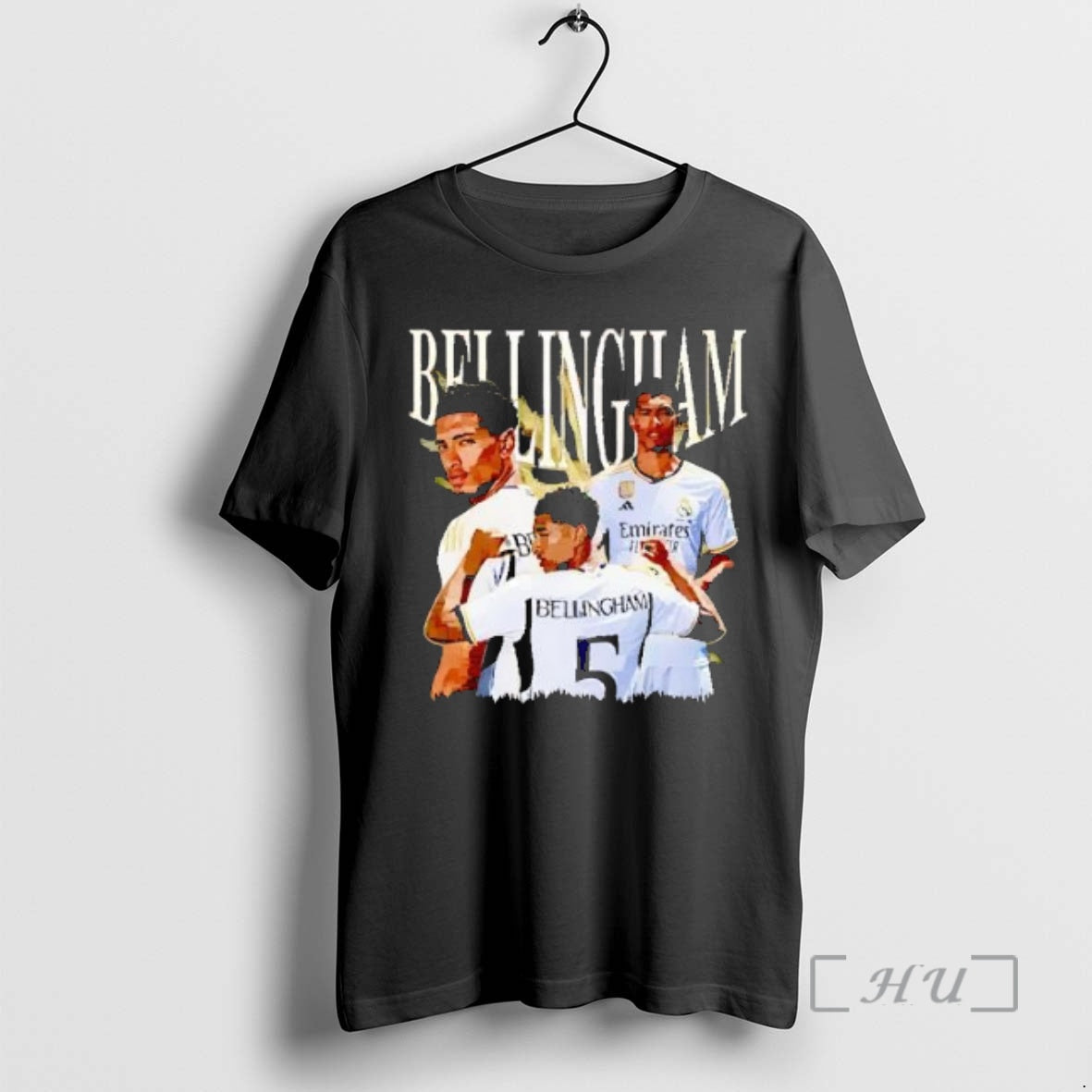 Officials Bellingham Number 5 Real Madrid Graphic T-Shirts, Hoodie, Sweatshirt | PopFlextees.com