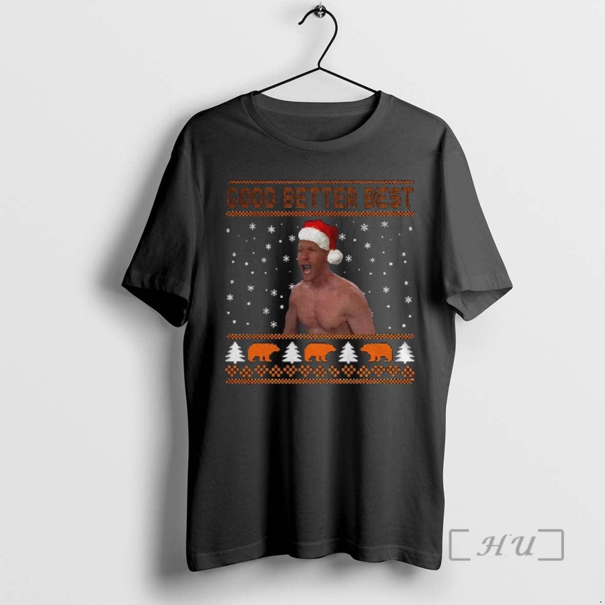 Officials Ben Johnson Santa Hat Good Better Best Merry Christmas T-Shirts, Hoodie, Sweatshirt | PopFlextees.com
