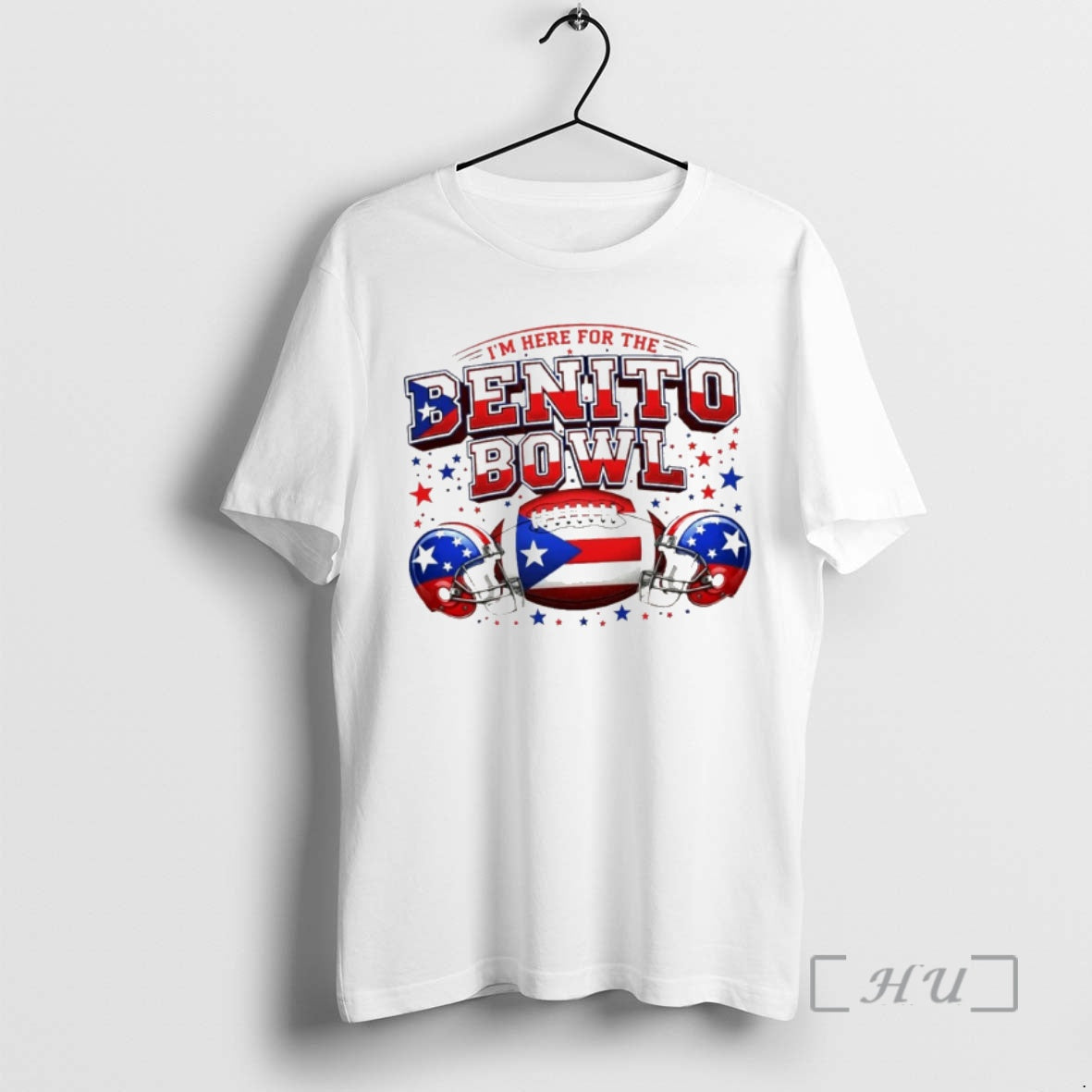 Officials Benito Bowl Bad Bunny Im Here For The Benito Bowl Logo Premium T Shirts Hoodie, Sweatshirt | PopFlextees.com