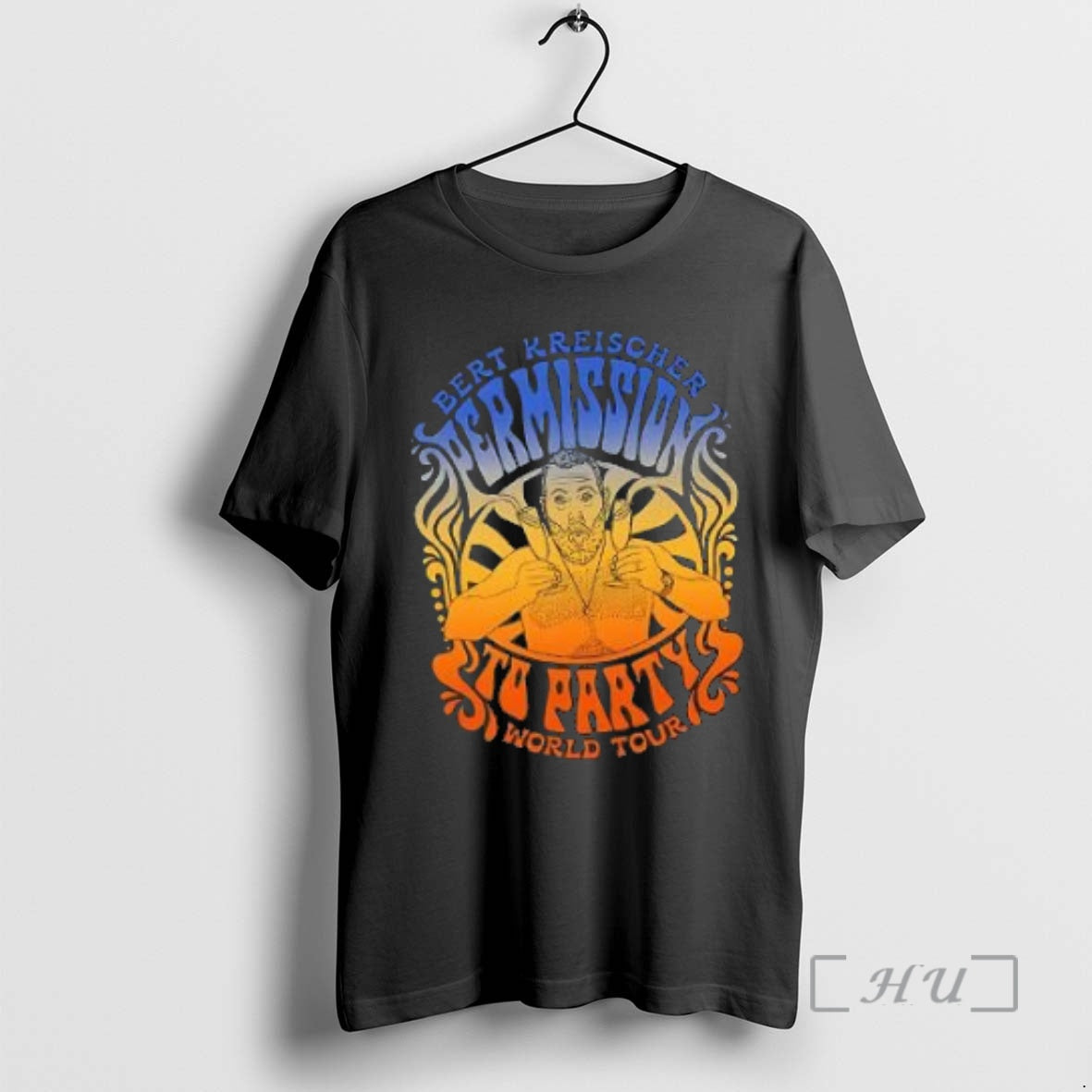 Officials Bert Kreischer Permission To Party World Tour Two Side T-Shirts, Hoodie, Sweatshirt | PopFlextees.com
