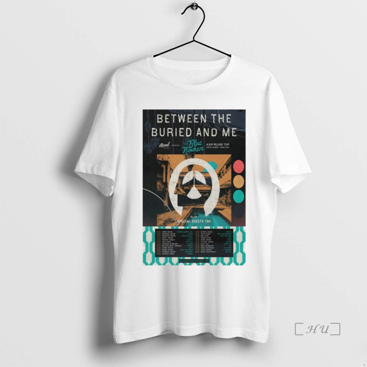 Officials Between The Buried And Me Uk Europe Tour 2026 T-Shirts, Hoodie, Sweatshirt | PopFlextees.com