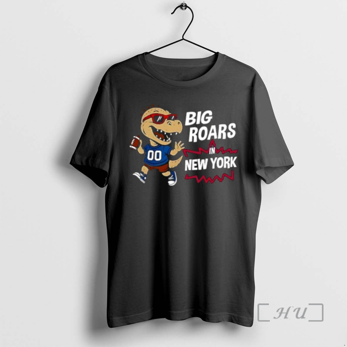 Officials Big Roars In New York Giants Dinosaur Cartoon Funny T-Shirts, Hoodie, Sweatshirt | PopFlextees.com