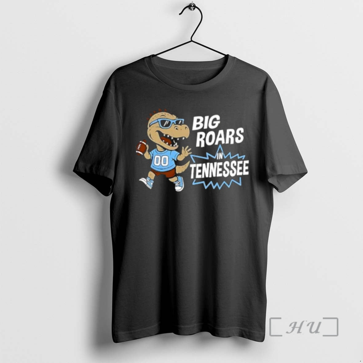 Officials Big Roars In Tennessee Titans Dinosaur Cartoon Funny T-Shirts, Hoodie, Sweatshirt | PopFlextees.com