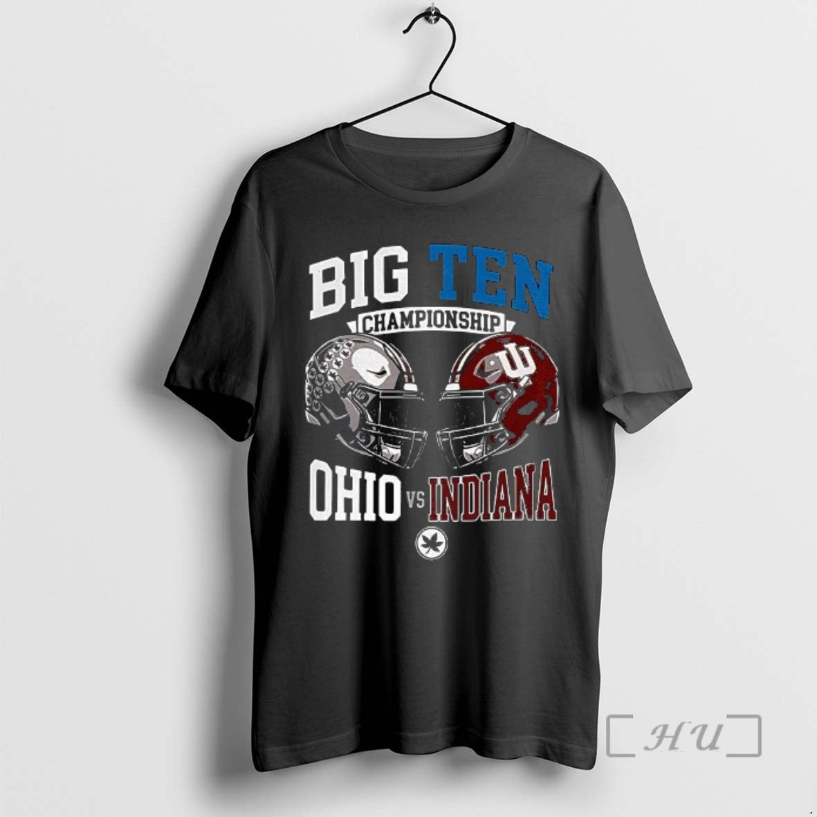 Officials Big Ten Championship Ohio State Vs Indiana Helmet T-Shirts, Hoodie, Sweatshirt | PopFlextees.com
