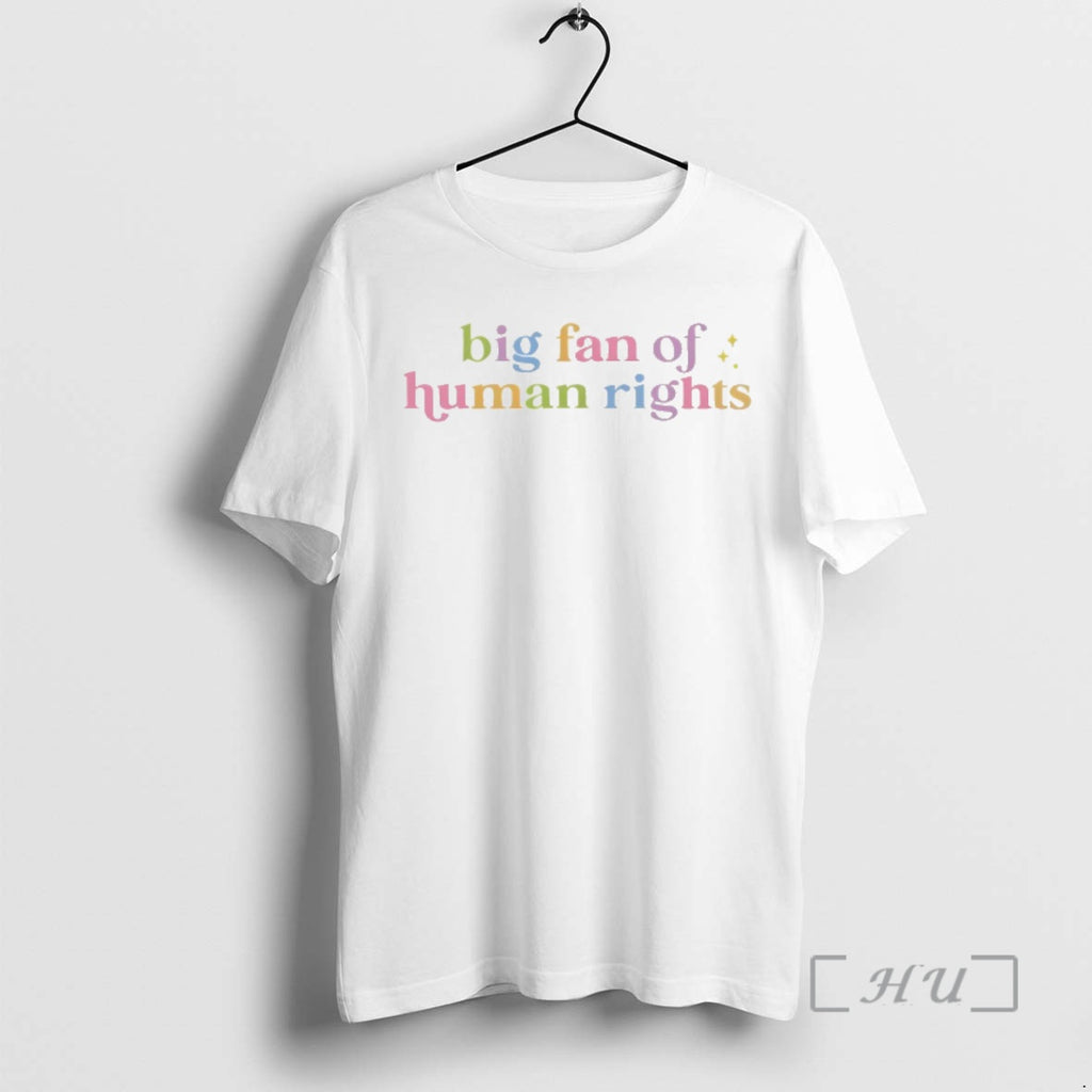 Officials Big Fan Of Human Rights Rainbow Lgbt T-Shirts, Hoodie, Sweatshirt | PopFlextees.com