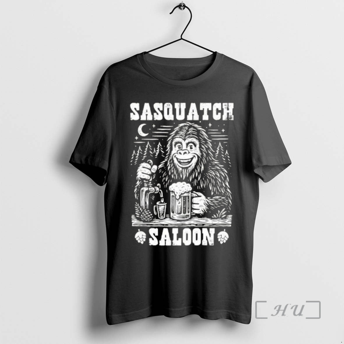 Officials Bigfoot Sasquatch Saloon T-Shirts, Hoodie, Sweatshirt | PopFlextees.com