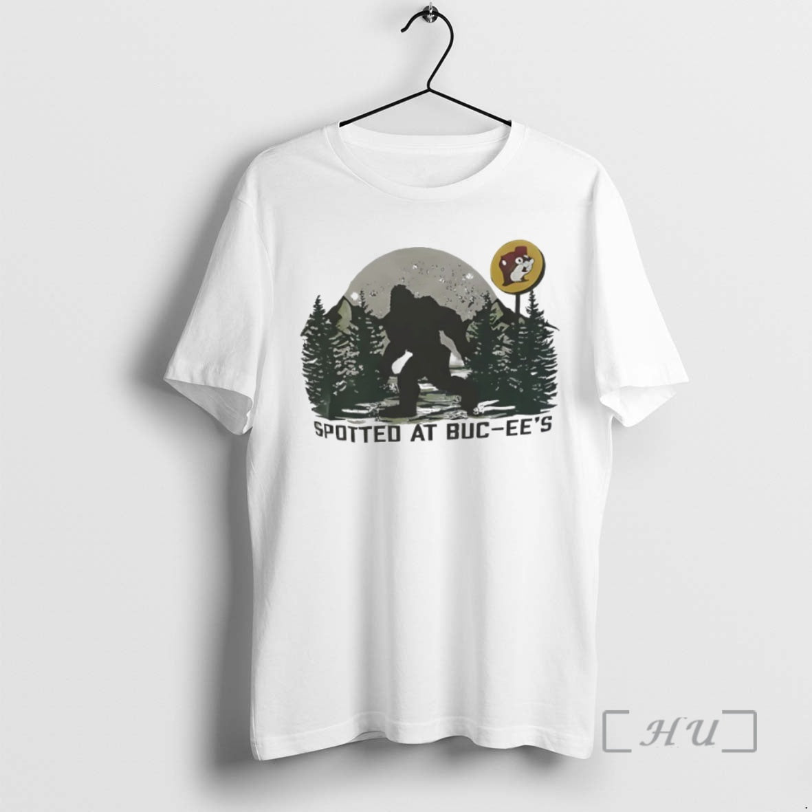 Officials Bigfoot Spotted At Buc Ees Circle T-Shirts, Hoodie, Sweatshirt | PopFlextees.com
