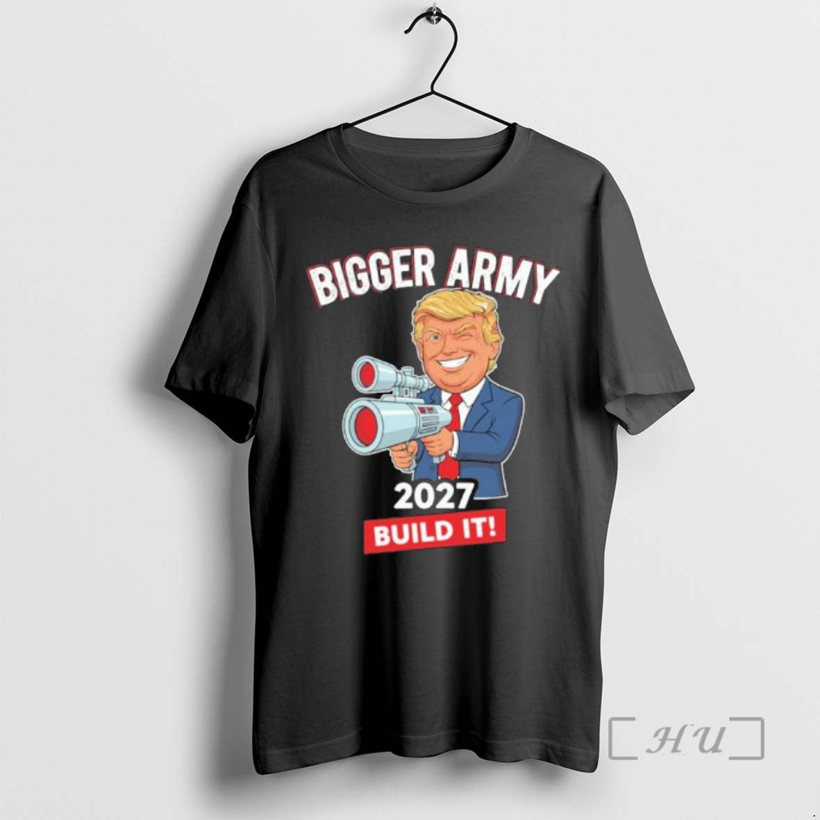 Officials Bigger Army 2027 Build It Trump T-Shirts, Hoodie, Sweatshirt | PopFlextees.com