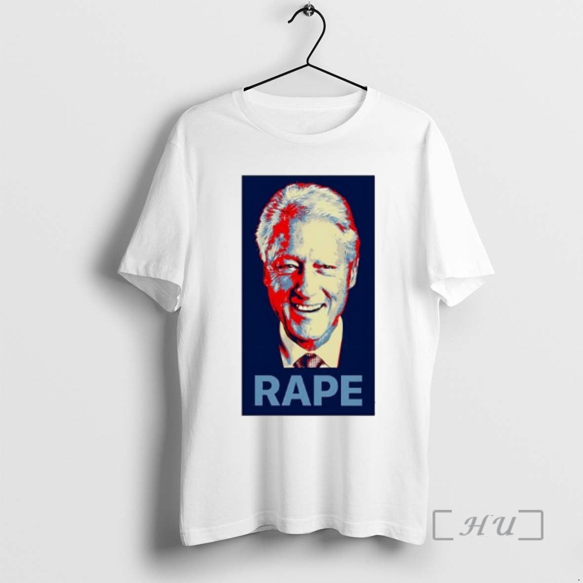 Officials Bill Clinton Rape Record Graphic T-Shirts, Hoodie, Sweatshirt | PopFlextees.com
