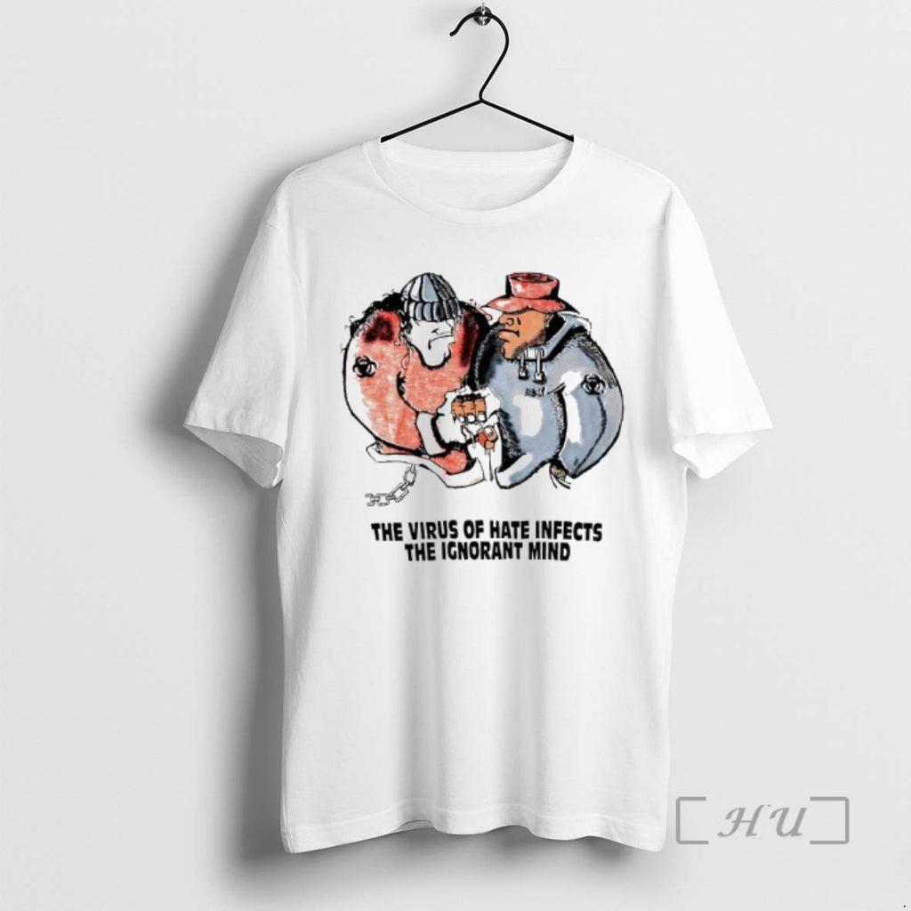 Officials Biohazard The Virus Of Hate Infects The Ignorant Mind T-Shirts, Hoodie, Sweatshirt | PopFlextees.com