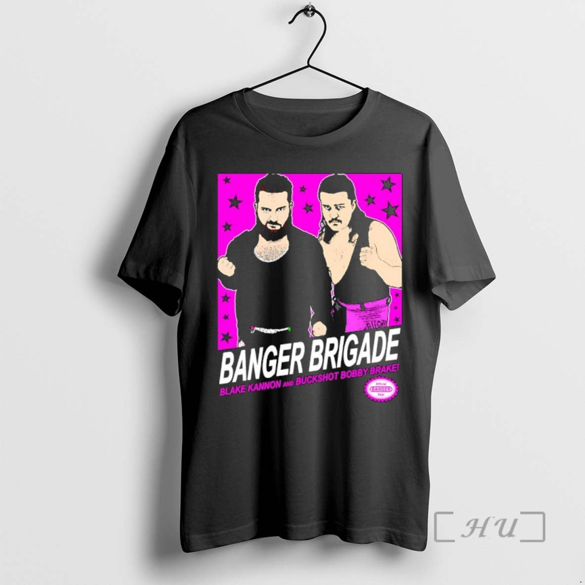 Officials Blake Kannon And Buckshot Bobby Brake Banger Brigade Nes T-Shirts, Hoodie, Sweatshirt | PopFlextees.com