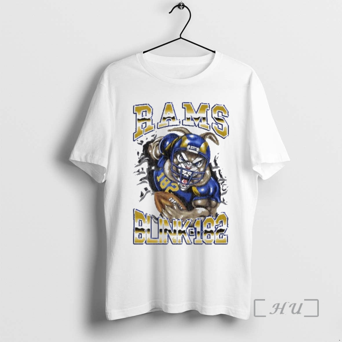 Officials Blink 182 X La Rams Touchdown Event T-Shirts, Hoodie, Sweatshirt | PopFlextees.com