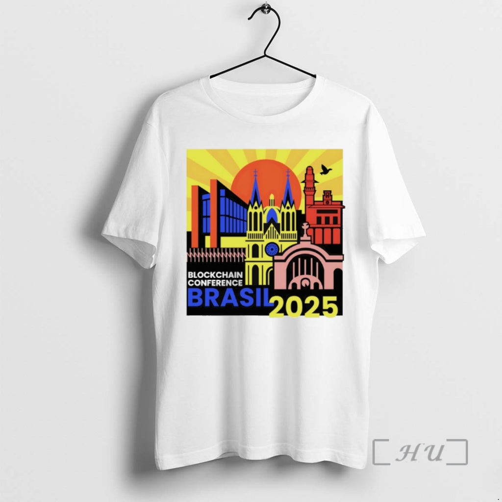 Officials Blockchain Conference Brasil 2025 Art T-Shirts, Hoodie, Sweatshirt | PopFlextees.com