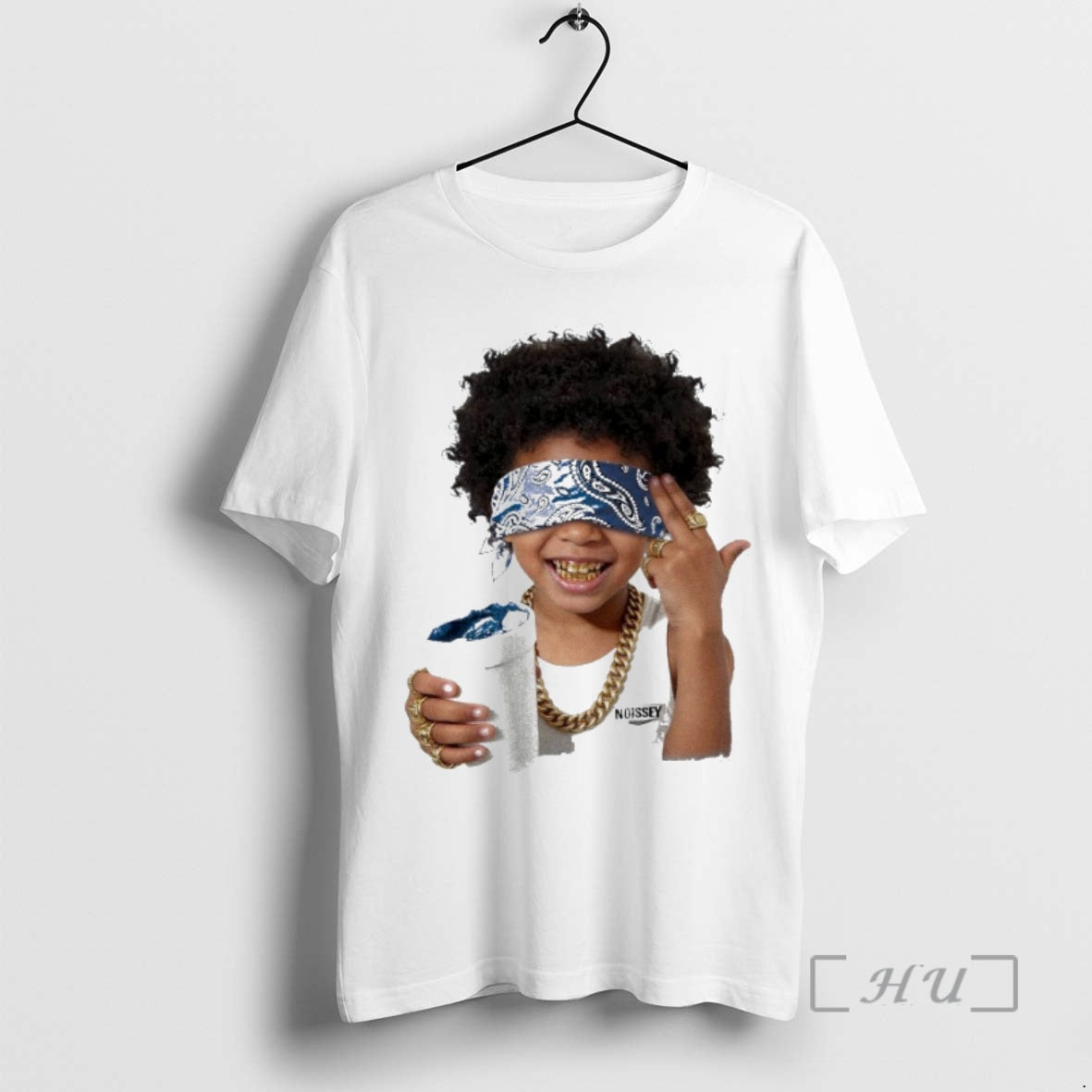 Officials Blue Paisley Headscarf Blindfolded Child T-Shirts, Hoodie, Sweatshirt | PopFlextees.com