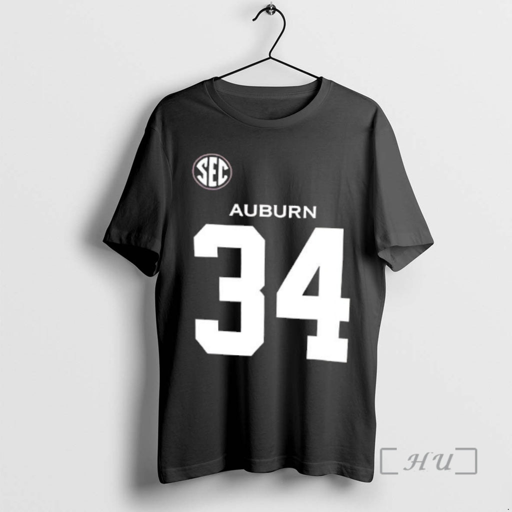 Officials Bo Jackson 34 Auburn Tigers In Memory Of Sullivan 7 2 Sided Premium T-Shirts, Hoodie, Sweatshirt | PopFlextees.com