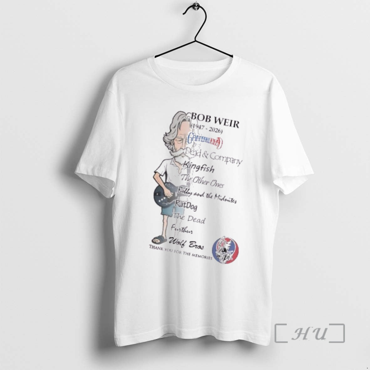 Officials Bob Weir 1947 2026 Grateful Dead Dead And Company Kingfish The Other Ones Premium T-Shirts, Hoodie, Sweatshirt