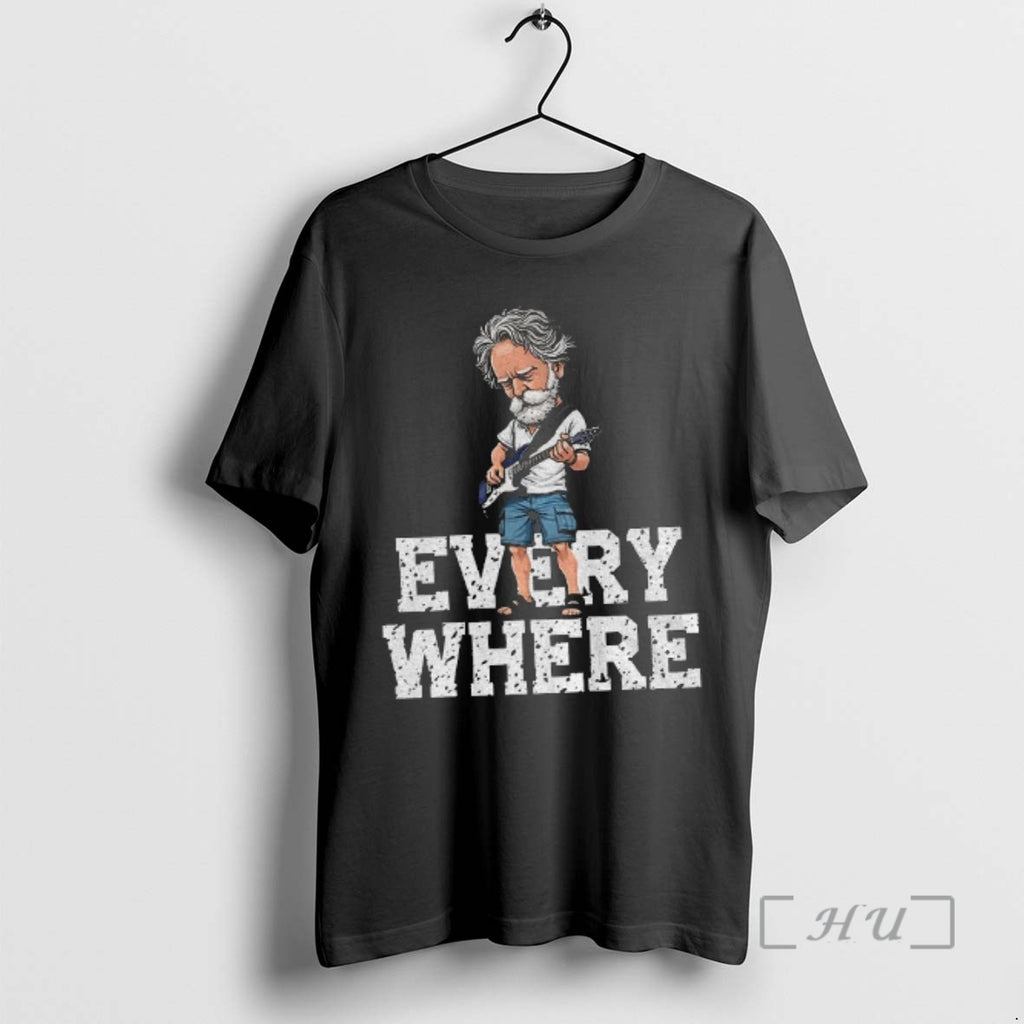 Officials Bob Weir Grateful Dead Everywhere Vintage T-Shirts, Hoodie, Sweatshirt | PopFlextees.com
