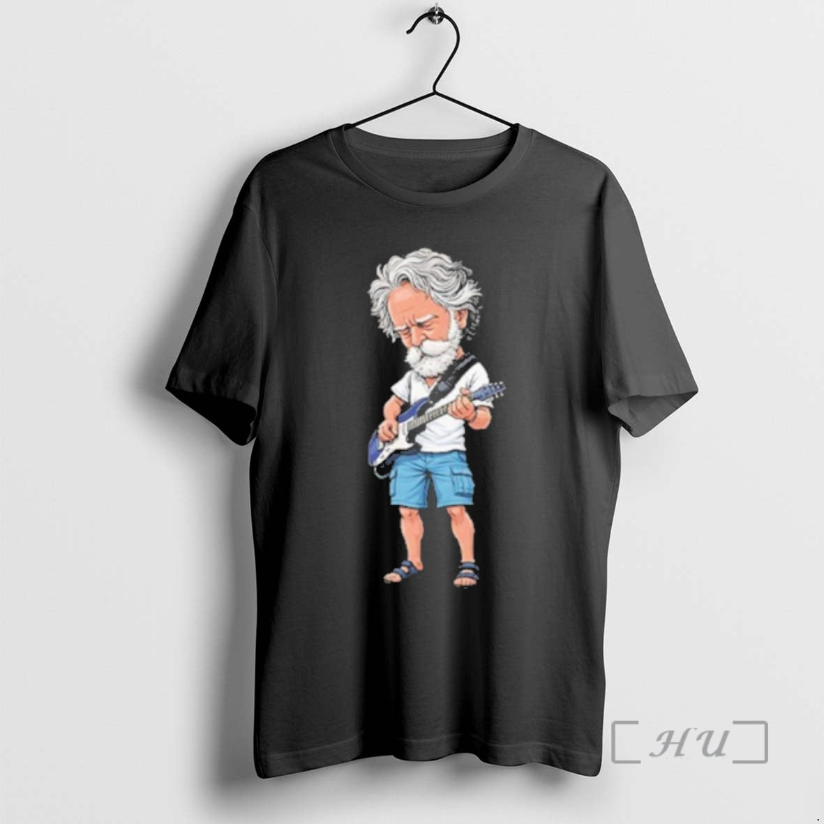 Officials Bob Weir Guitar Illustration T-Shirts, Hoodie, Sweatshirt | PopFlextees.com