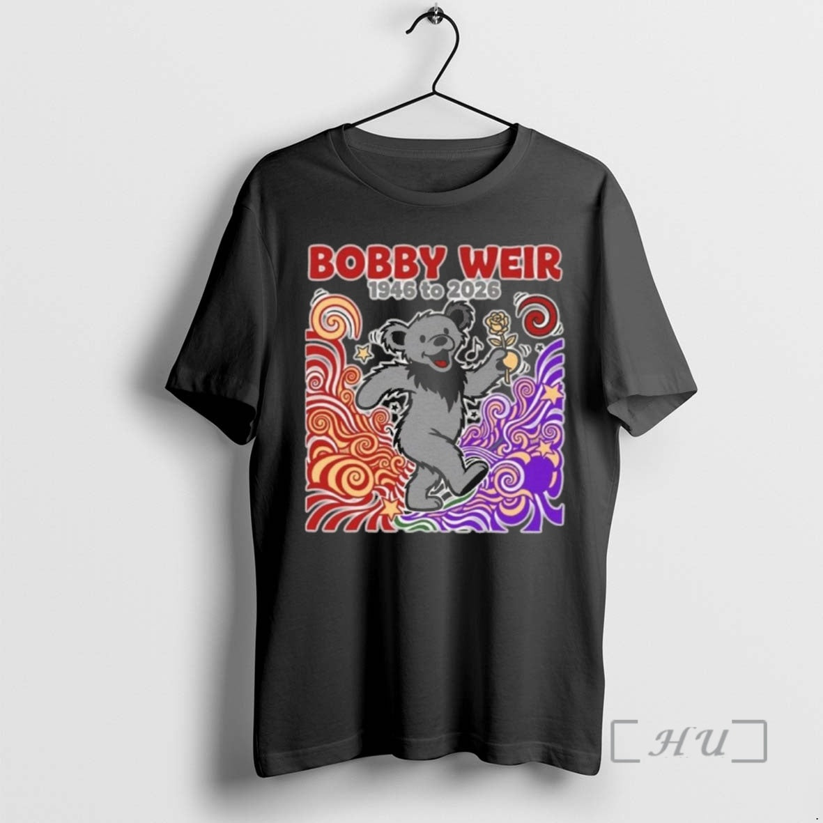 Officials Bobby Weir Dead Bear 1946 2026 Memorial T-Shirts, Hoodie, Sweatshirt | PopFlextees.com