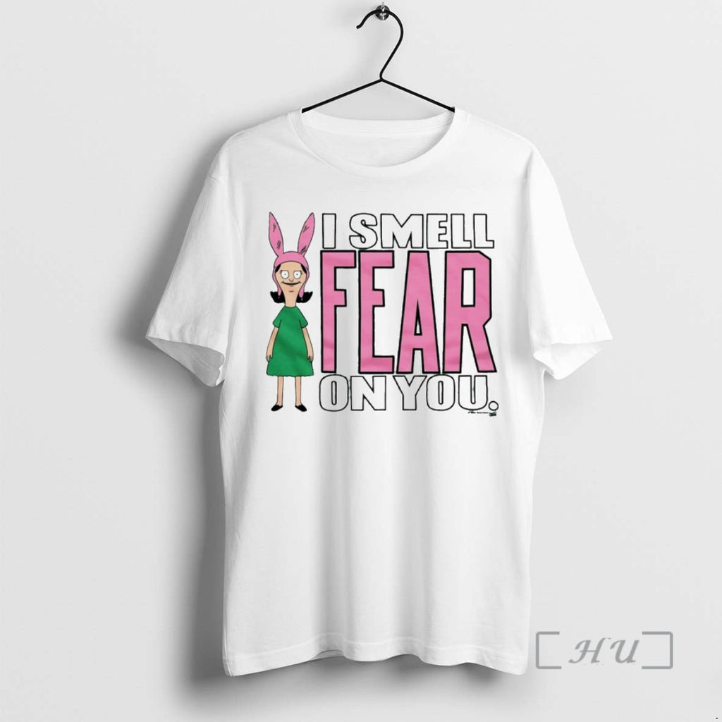 Officials Bobs Burgers Louise I Smell Fear On You Circle T-Shirts, Hoodie, Sweatshirt | PopFlextees.com