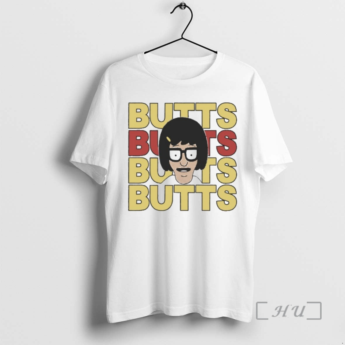 Officials Bobs Burgers Tina Butts Repeat T-Shirts, Hoodie, Sweatshirt | PopFlextees.com