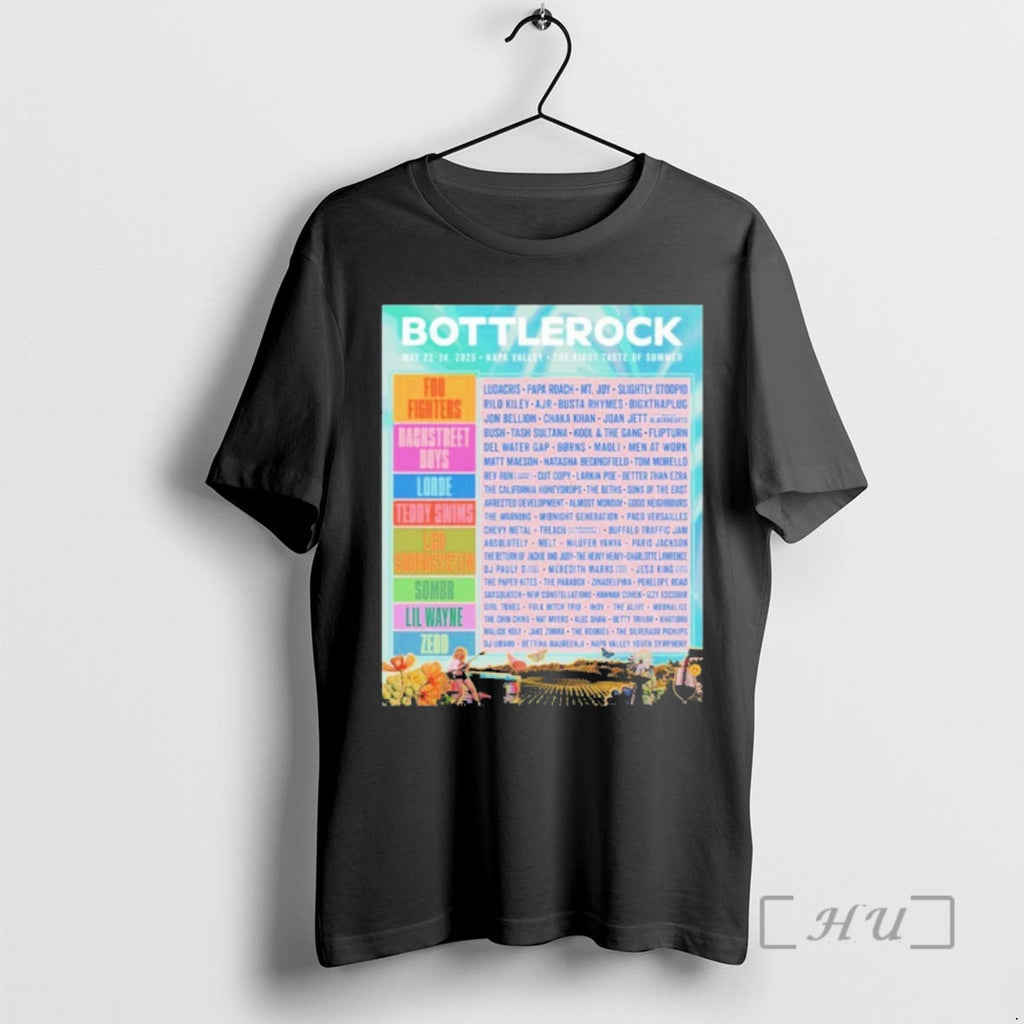 Officials Bottlerock Napa Valley Festival Full Lineup The First Taste Of Summer From May 22 T-Shirts, Hoodie, Sweatshirt