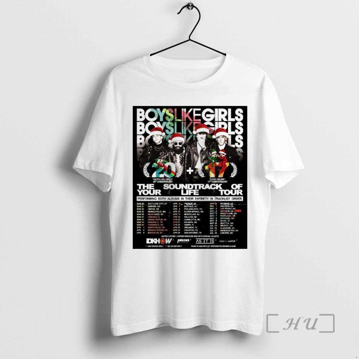 Officials Boys Like Girls The Soundtrack Of Your Life 2026 Tour Premium T Shirts Sweater Hoodie, Sweatshirt | PopFlextees.com