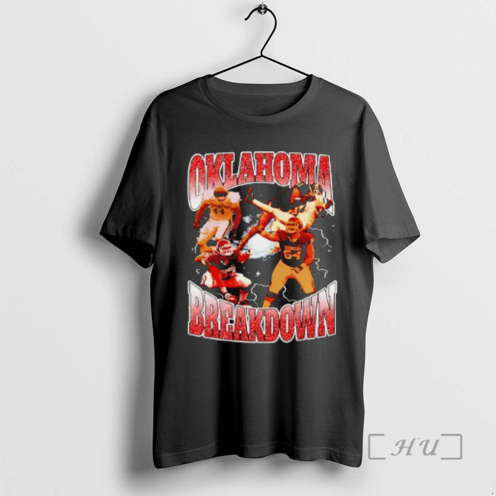 Officials Breakdown Hype Oklahoma Sooners Graphic T-Shirts, Hoodie, Sweatshirt | PopFlextees.com