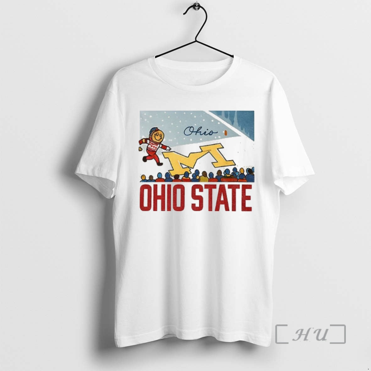 Officials Brutus Ohio State Snow Fan Football Funny Art T-Shirts, Hoodie, Sweatshirt | PopFlextees.com